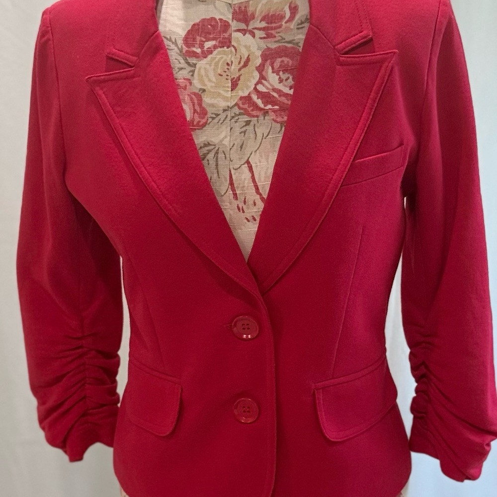 Gibson Vibrant Red Blazer